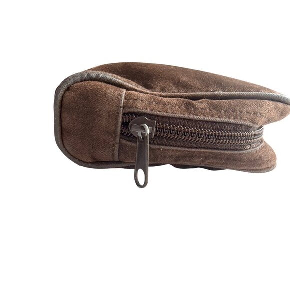 Y2K Disney Winnie the Pooh Eeyore Embroidered Velour Makeup Bag - Picture 6 of 15